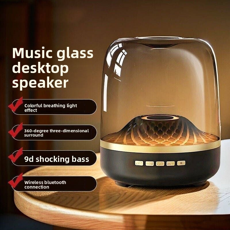 Portable Bluetooth Speaker with Heavy Bass and Multi-Mode Playback