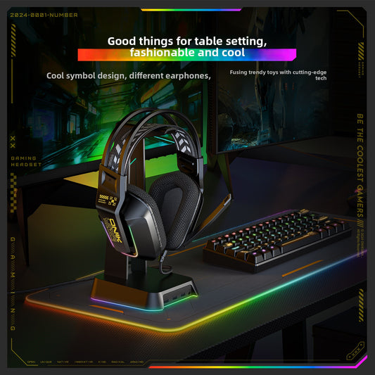 Wired Over-Ear Gaming Headset with 50mm Drivers and Noise Isolation