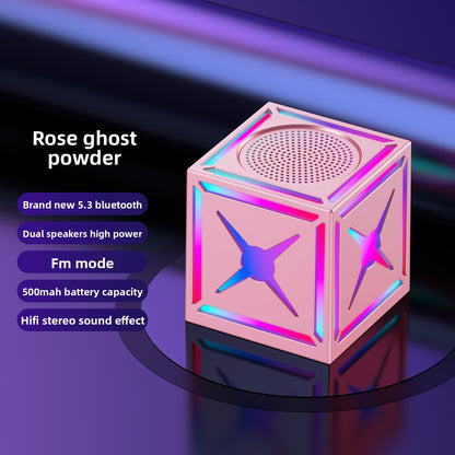 Mini Portable Bluetooth Speaker with TWS Stereo and 5W Sound Output