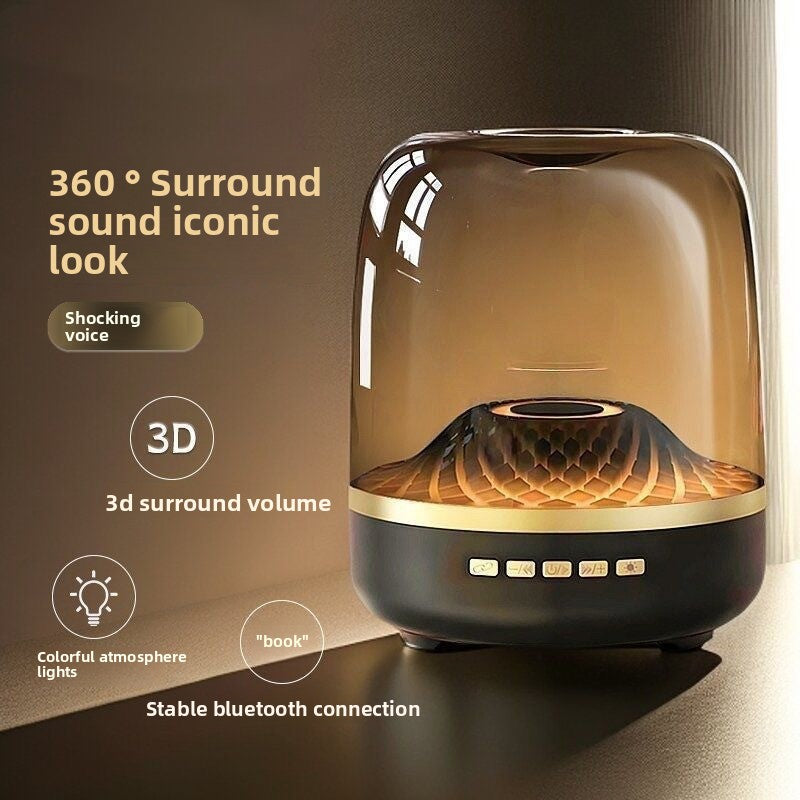 Portable Bluetooth Speaker with Heavy Bass and Multi-Mode Playback