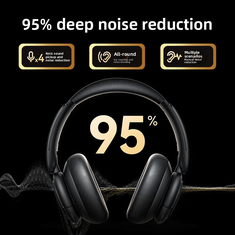 Over-Ear Noise Cancelling Bluetooth Headphones with Hi-Res Audio