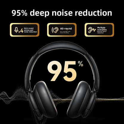 Over-Ear Noise Cancelling Bluetooth Headphones with Hi-Res Audio