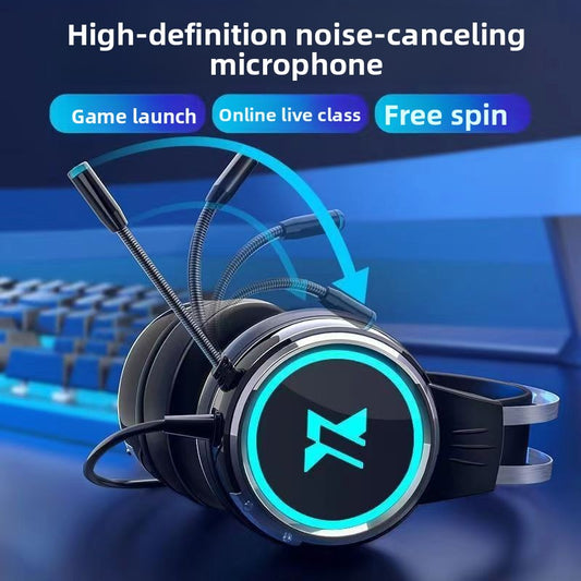 Wired Gaming Headset with 7.1 Surround Sound and Multi-Platform Support