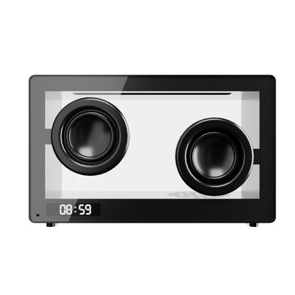 Portable RGB Bluetooth Speaker with Transparent Design and Multi-Mode Playback