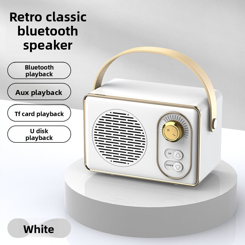 Mini Portable Bluetooth Speaker with TWS Stereo and 5W Sound Output