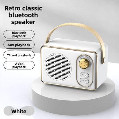 Mini Portable Bluetooth Speaker with TWS Stereo and 5W Sound Output
