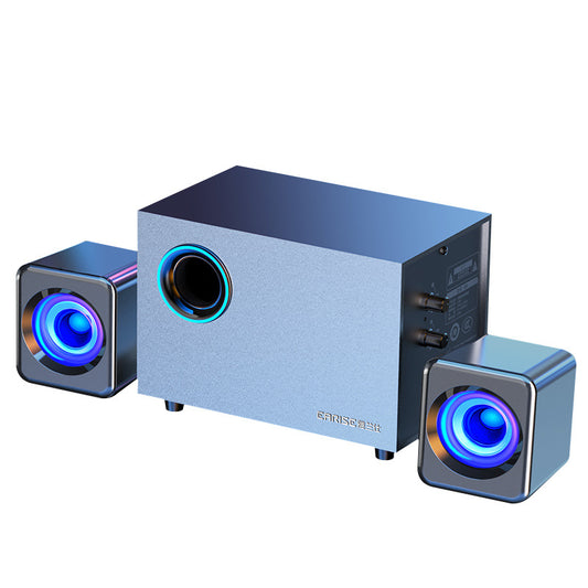 Wooden computer speakers