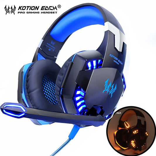 Wired Over-Ear Gaming Headset with Noise Isolation and 3.5mm Jack
