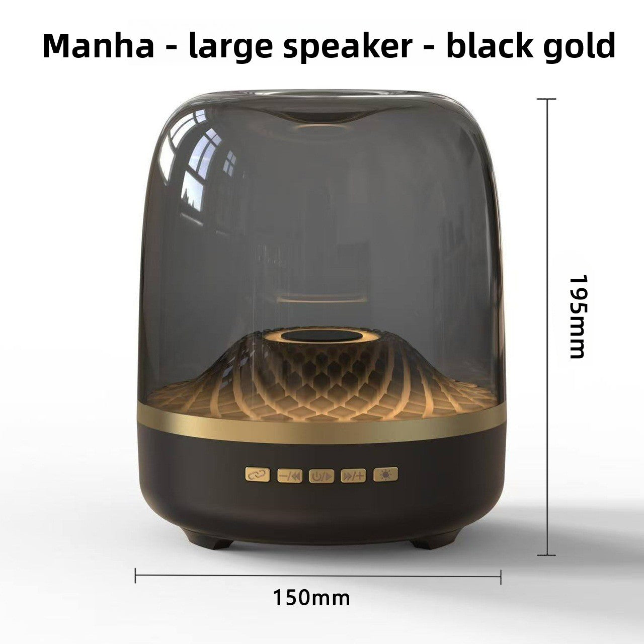 Portable Bluetooth Speaker with Heavy Bass and Multi-Mode Playback