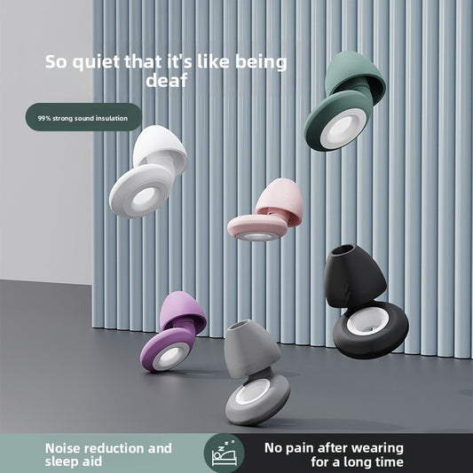 Waterproof Silicone Noise Reduction Earplugs for Daily Use